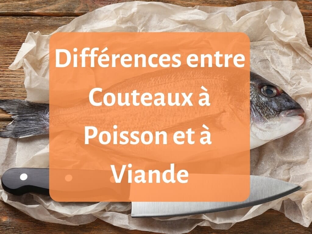 Différences entre couteaux à poisson et à viande